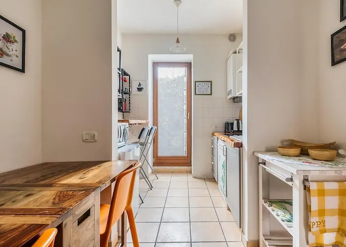 Apartment Typical Home-orio3min-private Garden-train Station 6min Bergamo